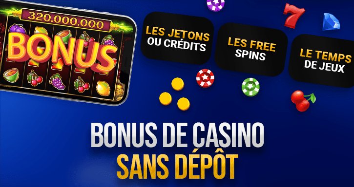Guide de bonus sans dépôt casino canada